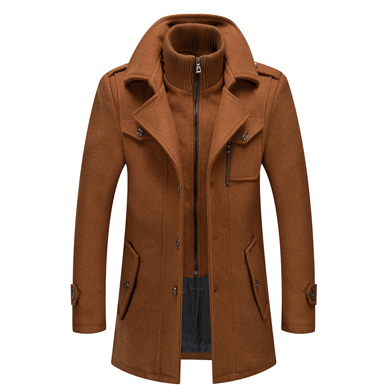 🔥 50% OFF ✨ Men’s Wool Blend Coat – Smart Business-Style Winter Outerwear