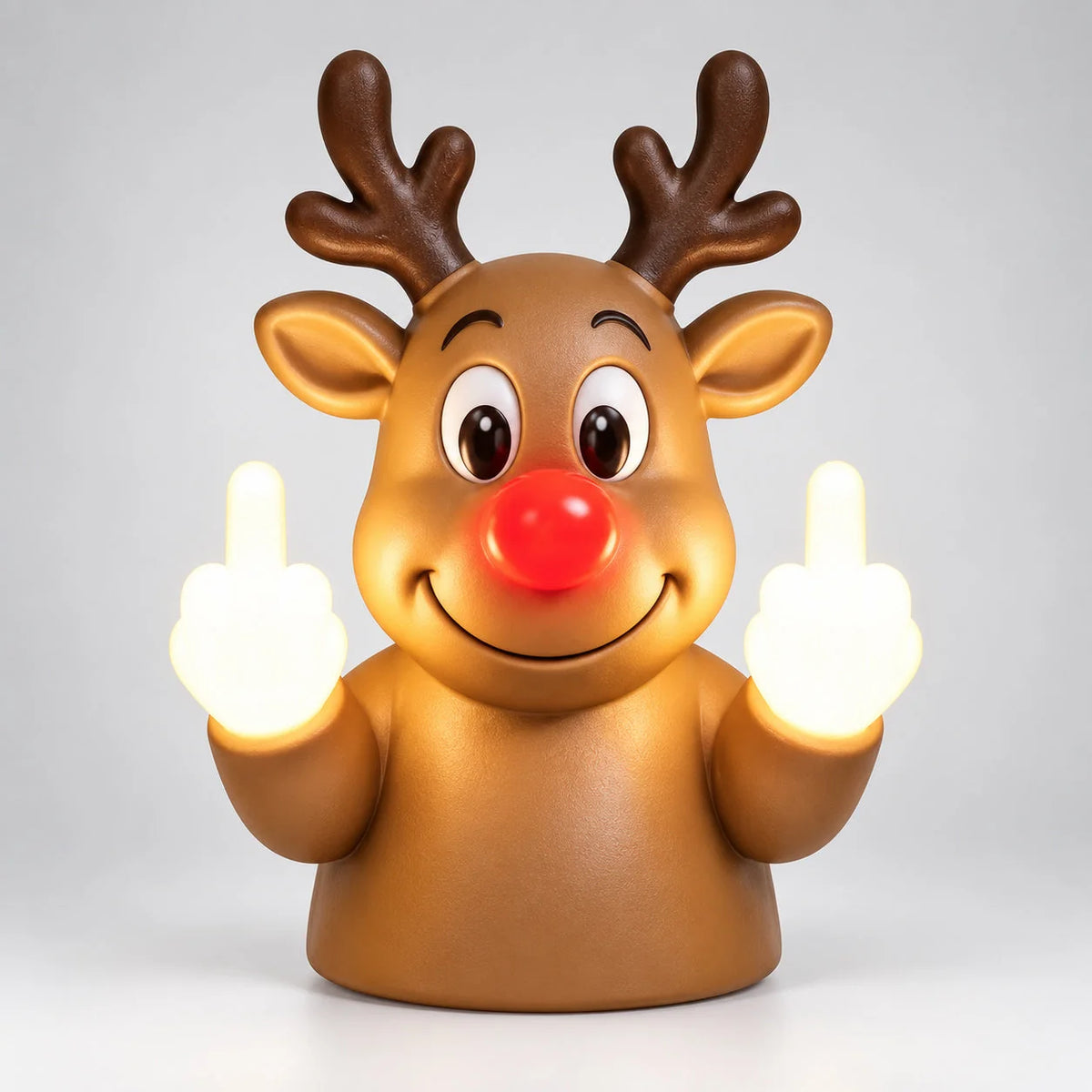 Reindeer holiday LED wall light