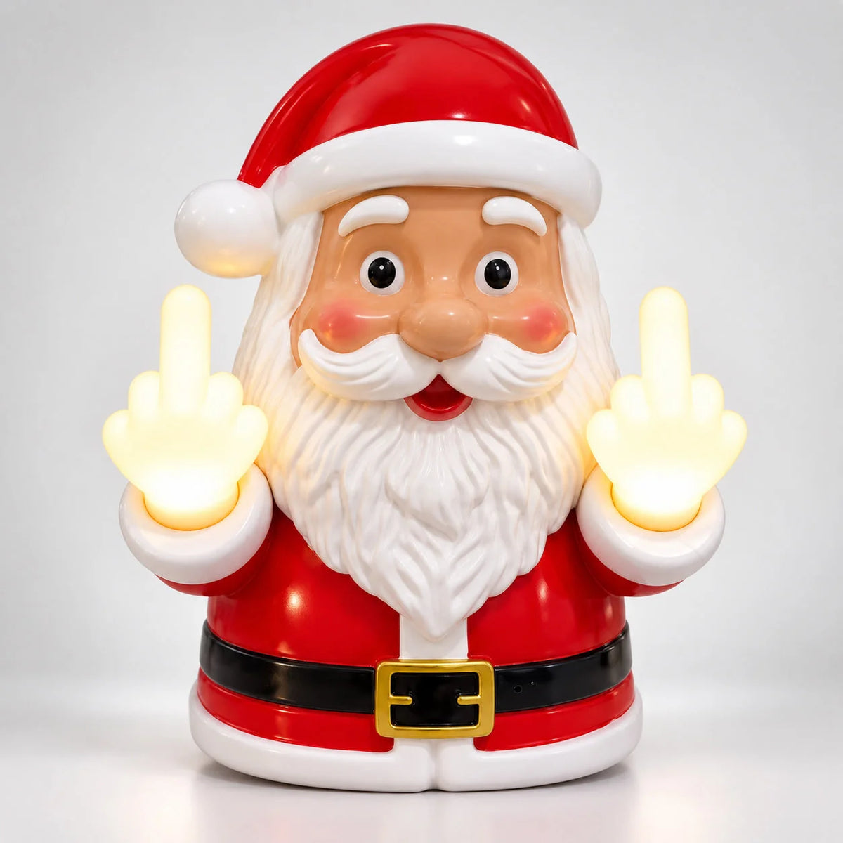 Santa holiday LED wall light