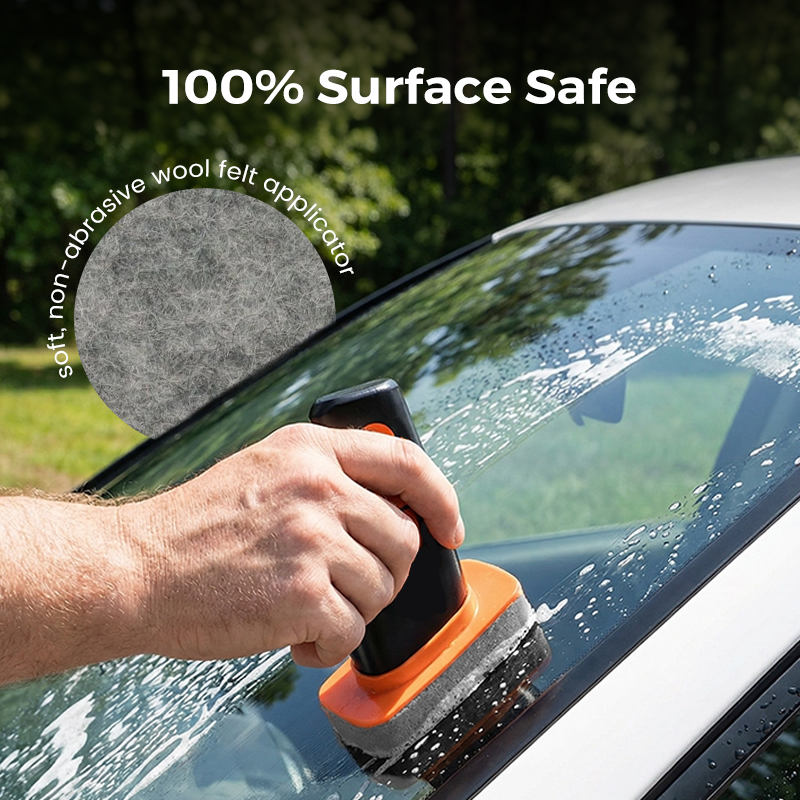 🔥 60% OFF | Windshield Oil Film Remover – One-Wipe Glass Cleaner