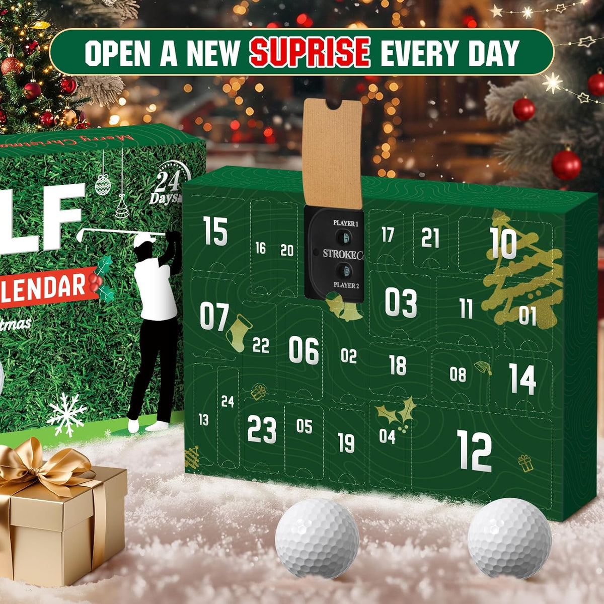 🎄 50% OFF ✨ Golf Advent Calendar 2026 – 24 Days of Golf Surprises & Christmas Fun