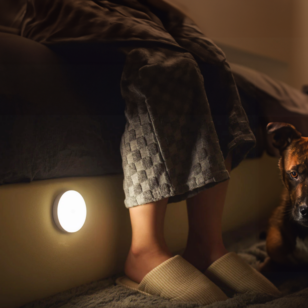 🔥 50% OFF 💡 Energy-Saving LED Motion Sensor Light — Lights Up Right When You Need It ✨