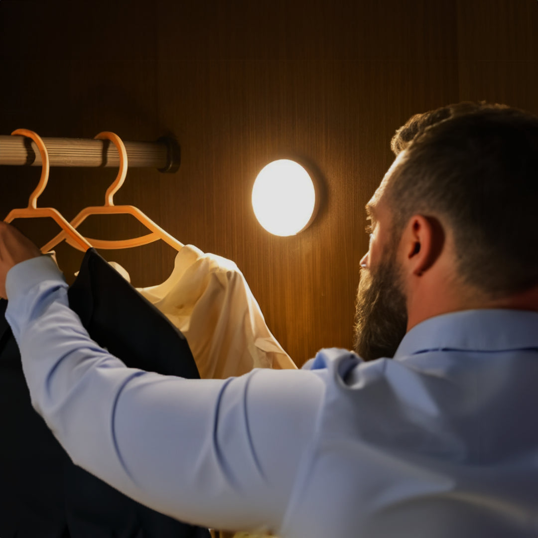 🔥 50% OFF 💡 Energy-Saving LED Motion Sensor Light — Lights Up Right When You Need It ✨