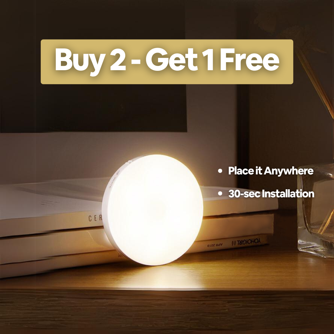 🔥 50% OFF 💡 Energy-Saving LED Motion Sensor Light — Lights Up Right When You Need It ✨