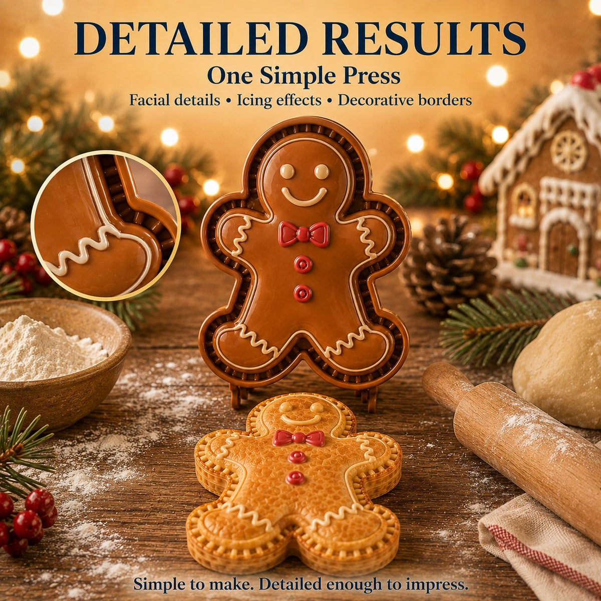 🎄 ONLY $5.99 ✨ 16-Design Christmas Mini Pie Mold Set – Reusable Holiday Baking Molds