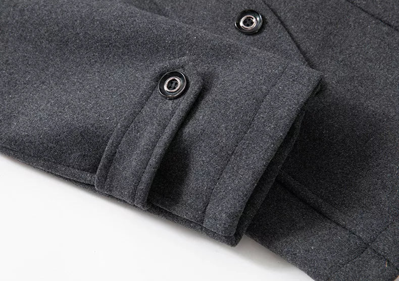 🔥 50% OFF ✨ Men’s Wool Blend Coat – Smart Business-Style Winter Outerwear