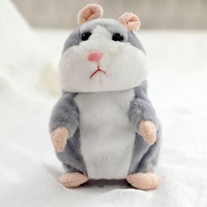 🐹 Last Day Special Price £9.99! Free Shipping！✨Talking Hamster Plush – repeats whatever you say, auto head-shaking, hilarious fun for kids & adults.🎁
