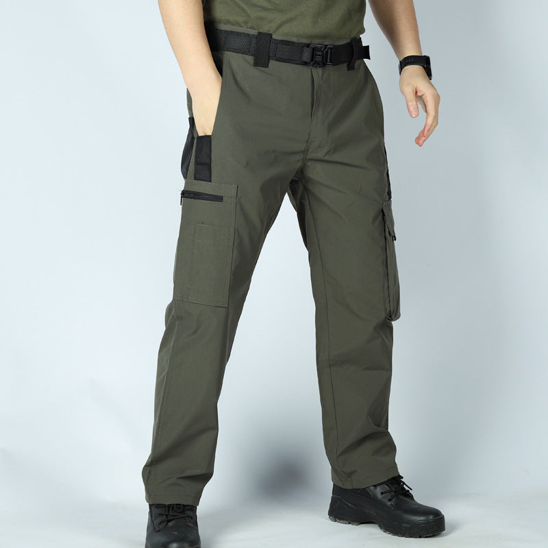 🔥 50% OFF ✨ Men’s Utility Cargo Trousers – Multi-Pocket Design & Adjustable Waist