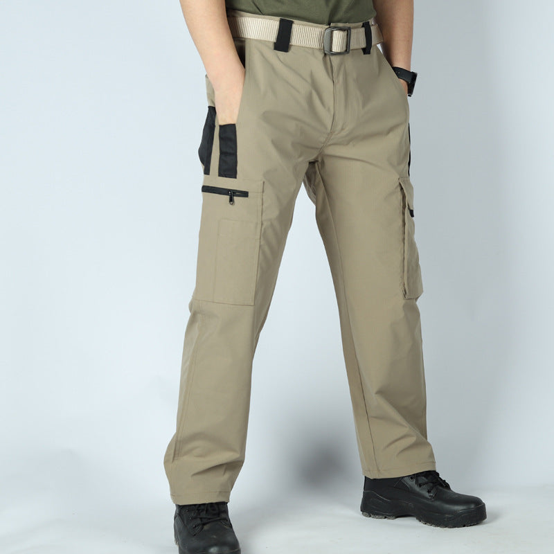 🔥 50% OFF ✨ Men’s Utility Cargo Trousers – Multi-Pocket Design & Adjustable Waist