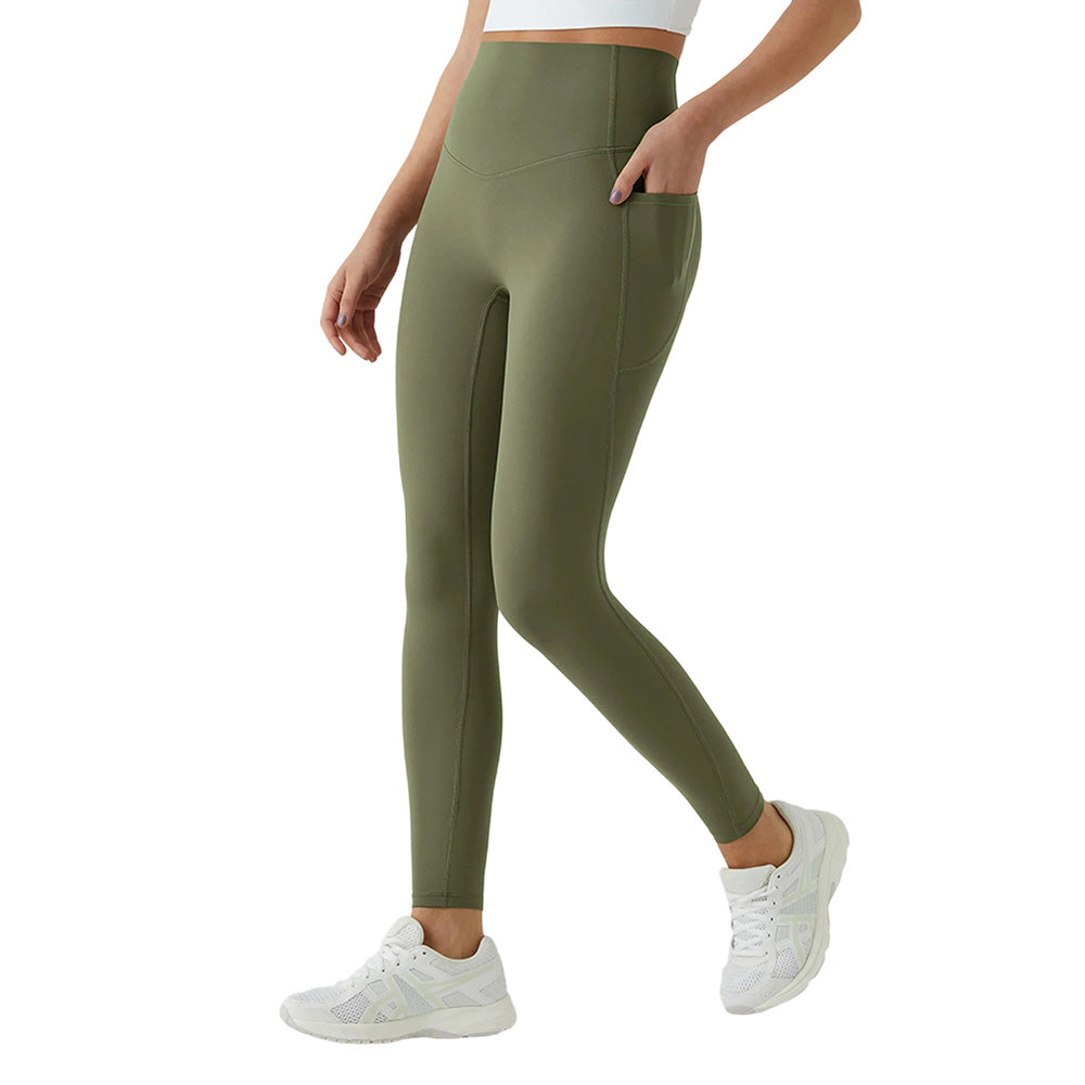 🔥 55% OFF ✨ Women’s High-Waist Yoga Leggings – High Stretch, Seamless Feel & Ankle Length