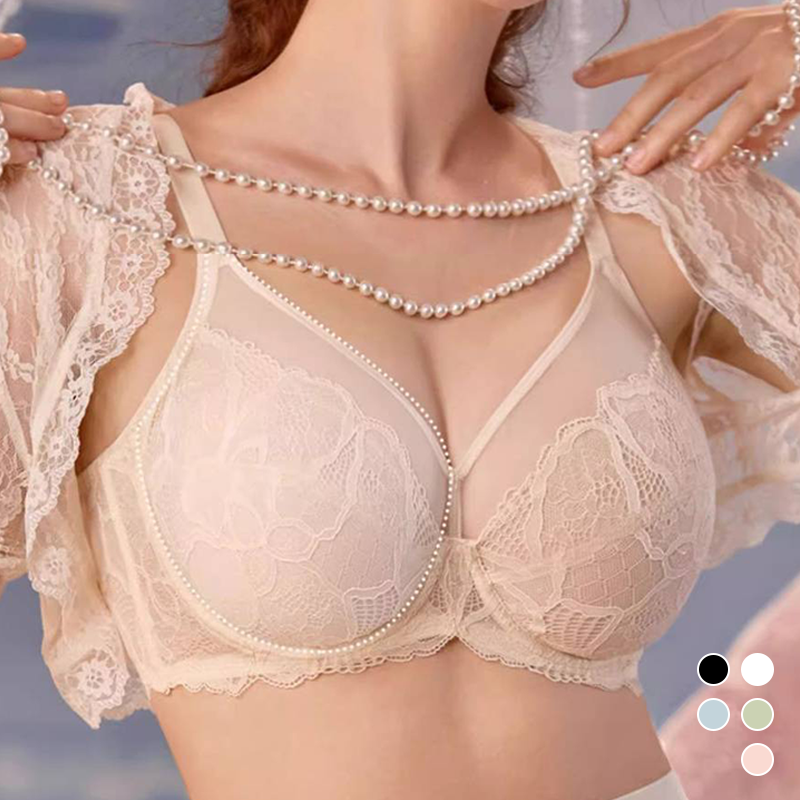 🔥 50% OFF ✨ Women’s Full-Cup Lace Support Bra – Lift, Side Support & All-Day Comfort