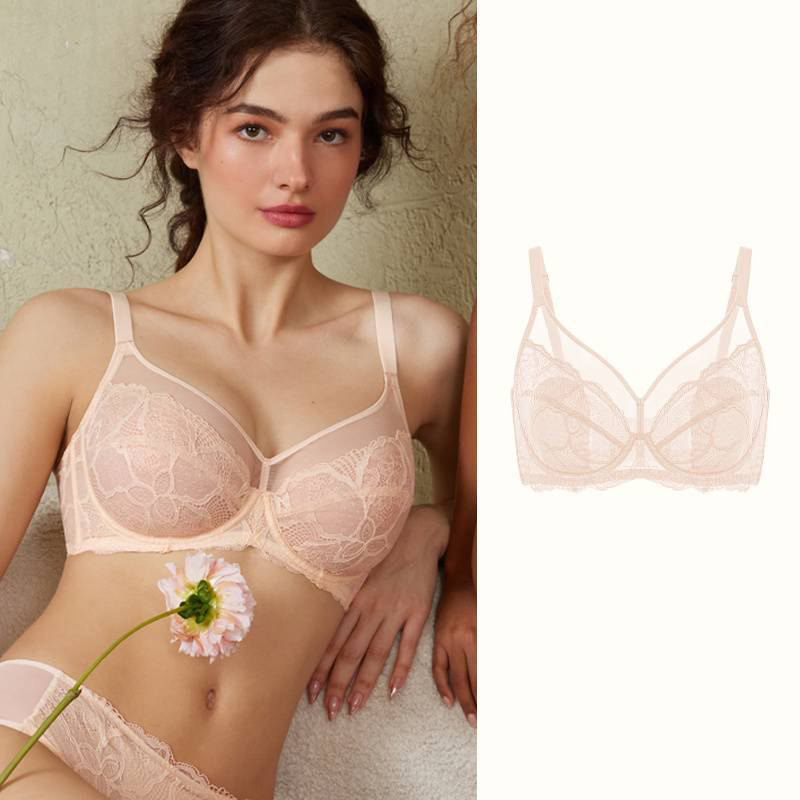 🔥 50% OFF ✨ Women’s Full-Cup Lace Support Bra – Lift, Side Support & All-Day Comfort