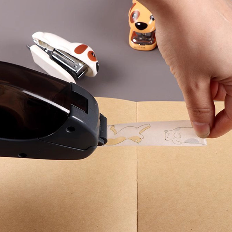 🔥 49% OFF ✨ One-Handed Portable Tape Cutter – Quick, Neat & Battery-Free