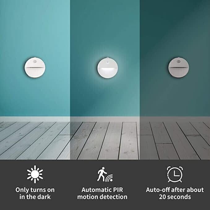 🔥 50% OFF 💡 Energy-Saving LED Motion Sensor Light — Lights Up Right When You Need It ✨