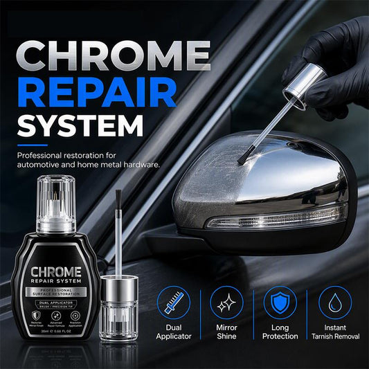 🔥 50% OFF ✨ Professional Chrome Repair Pen – Metal Polish & Restoration Liquid, 20ml