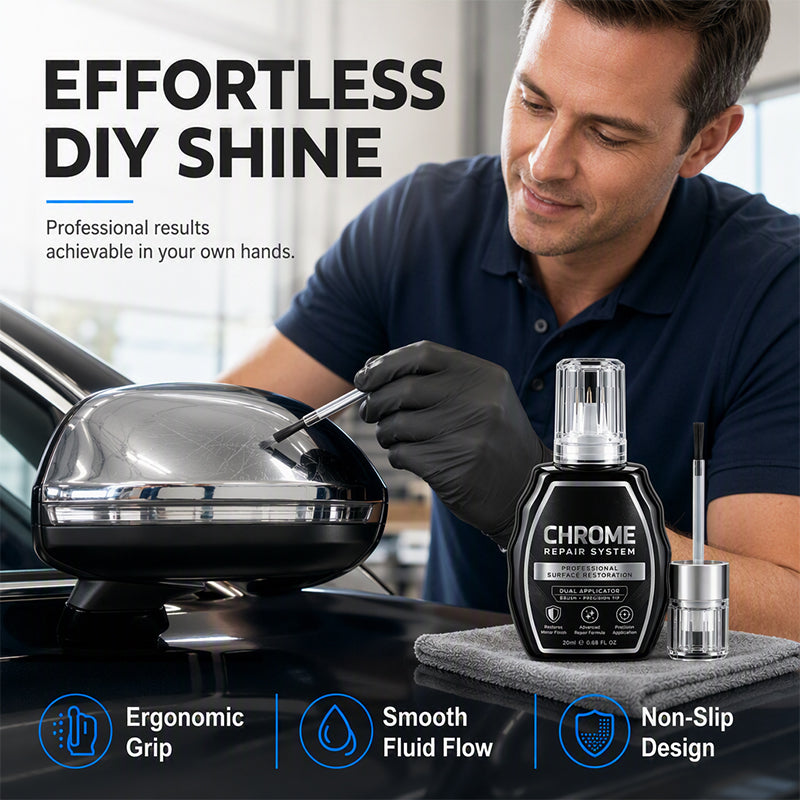 🔥 50% OFF ✨ Professional Chrome Repair Pen – Metal Polish & Restoration Liquid, 20ml