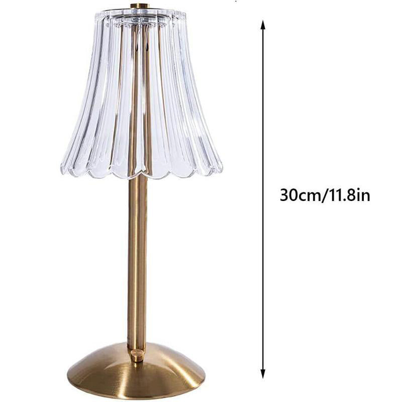 🔥 50% OFF ✨ Retro Rechargeable Table Lamp – Touch Dimming, 3 Light Tones & Cordless Design