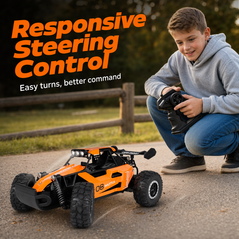 🔥 50% OFF ✨ High-Speed 4WD RC Off-Road Truck – All-Terrain Racing Fun