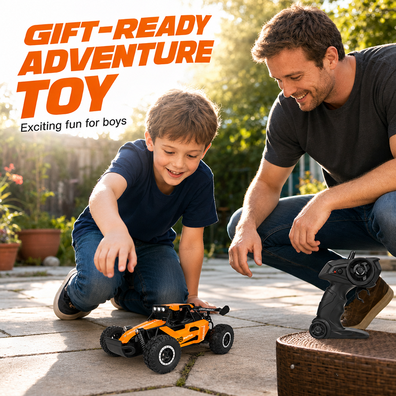 🔥 50% OFF ✨ High-Speed 4WD RC Off-Road Truck – All-Terrain Racing Fun