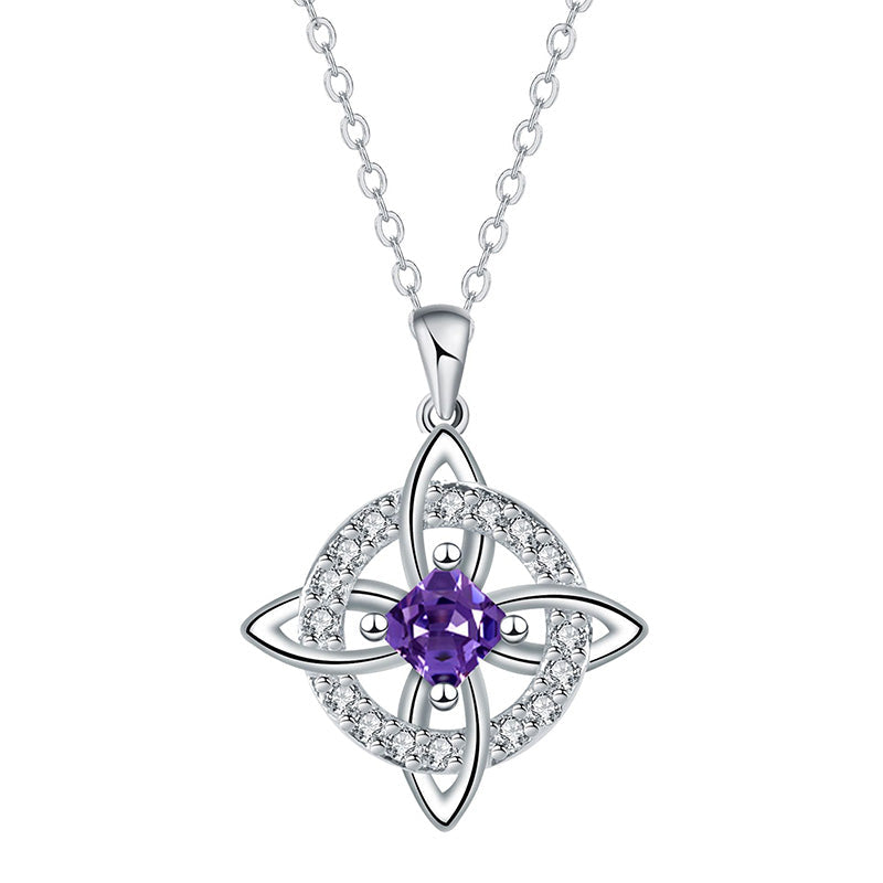 🔥 50% OFF ✨ Celtic Witch Knot Pendant Necklace – Elegant Symbolic Jewellery