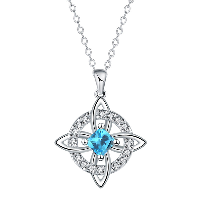 🔥 50% OFF ✨ Celtic Witch Knot Pendant Necklace – Elegant Symbolic Jewellery