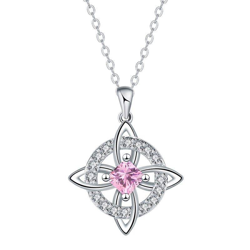 🔥 50% OFF ✨ Celtic Witch Knot Pendant Necklace – Elegant Symbolic Jewellery