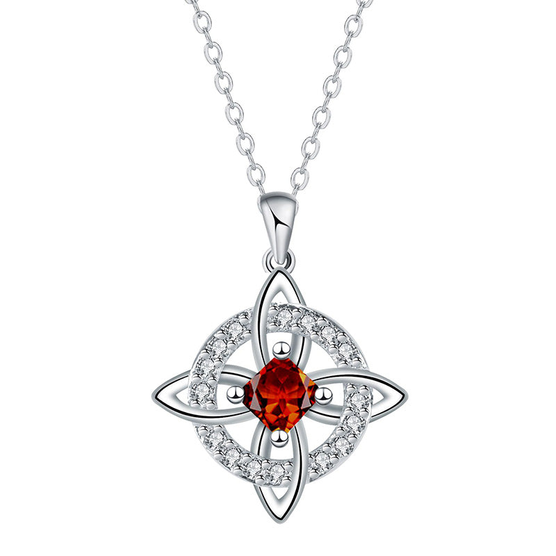 🔥 50% OFF ✨ Celtic Witch Knot Pendant Necklace – Elegant Symbolic Jewellery