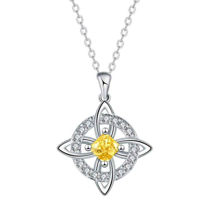🔥 50% OFF ✨ Celtic Witch Knot Pendant Necklace – Elegant Symbolic Jewellery