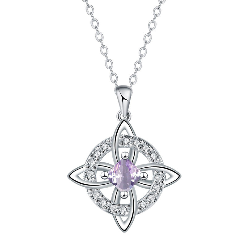 🔥 50% OFF ✨ Celtic Witch Knot Pendant Necklace – Elegant Symbolic Jewellery