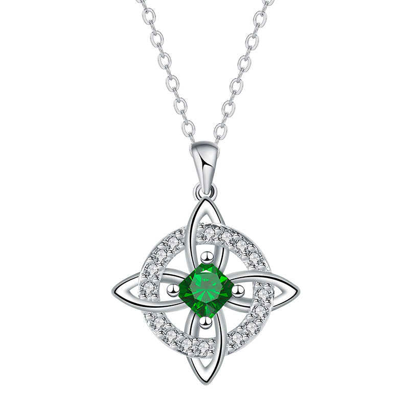 🔥 50% OFF ✨ Celtic Witch Knot Pendant Necklace – Elegant Symbolic Jewellery