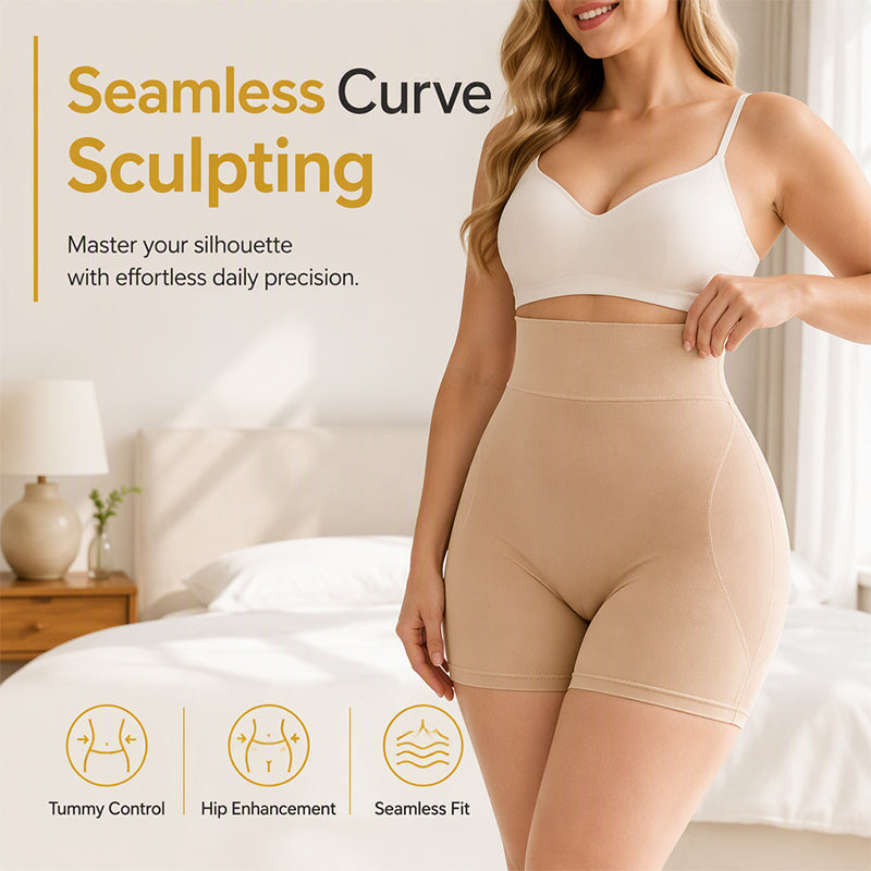 🔥 50% OFF ✨ Women’s High-Waist Shapewear Shorts – Smooth Fit & Tummy Control