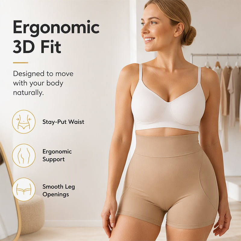 🔥 50% OFF ✨ Women’s High-Waist Shapewear Shorts – Smooth Fit & Tummy Control