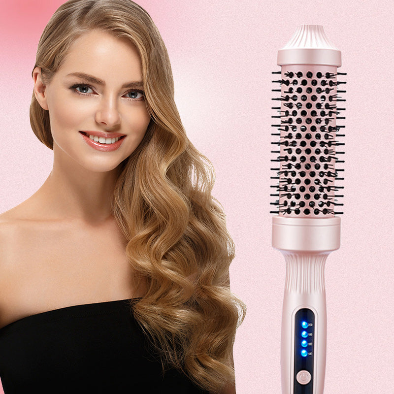 🔥 50% OFF ✨ 2-in-1 Volumizing Hair Styling Brush – Lift, Smooth & Style