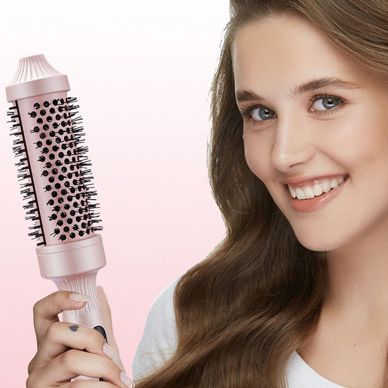 🔥 50% OFF ✨ 2-in-1 Volumizing Hair Styling Brush – Lift, Smooth & Style