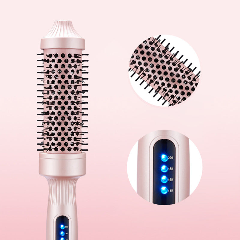 🔥 50% OFF ✨ 2-in-1 Volumizing Hair Styling Brush – Lift, Smooth & Style