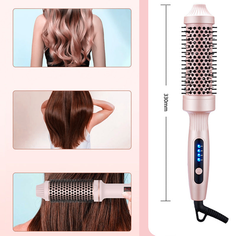 🔥 50% OFF ✨ 2-in-1 Volumizing Hair Styling Brush – Lift, Smooth & Style