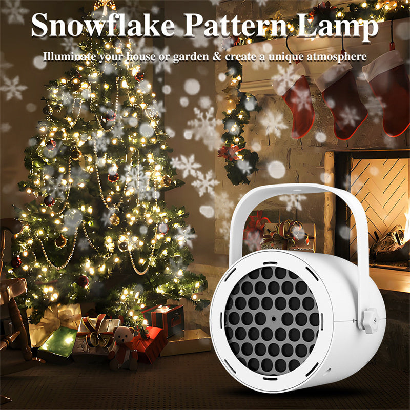 🎄 50% OFF | USB Christmas Projector Light – 16 Festive Holiday Patterns