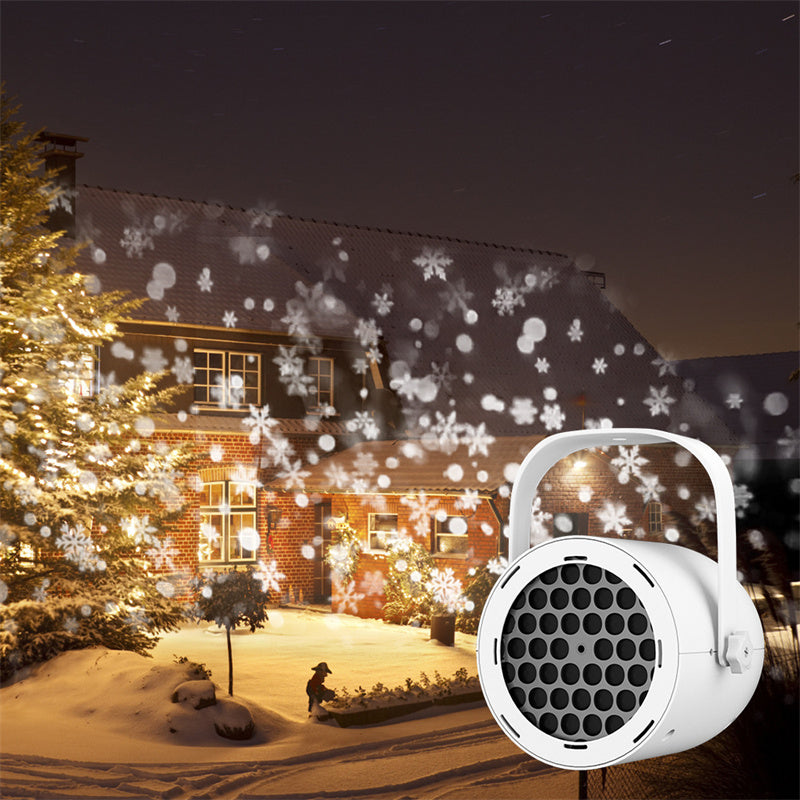 🎄 50% OFF | USB Christmas Projector Light – 16 Festive Holiday Patterns