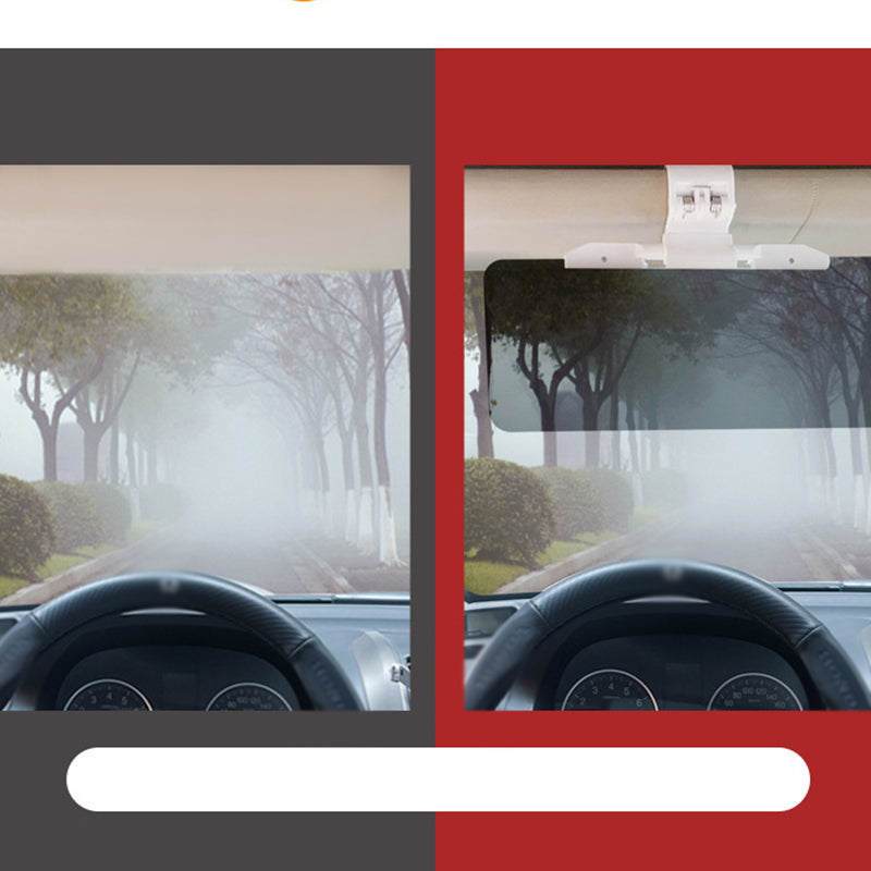 🚗 53% OFF | HD Anti-Glare Car Visor – Day & Night Driving
